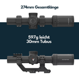 Victoptics OPSL139 S10 1-10x24I mit Blockmontage