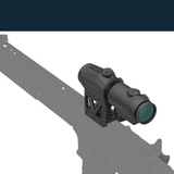 Vector Optics SCRMMK-01 Scrapper 1x25 MRT with Paragon 3x Magnifier Kit