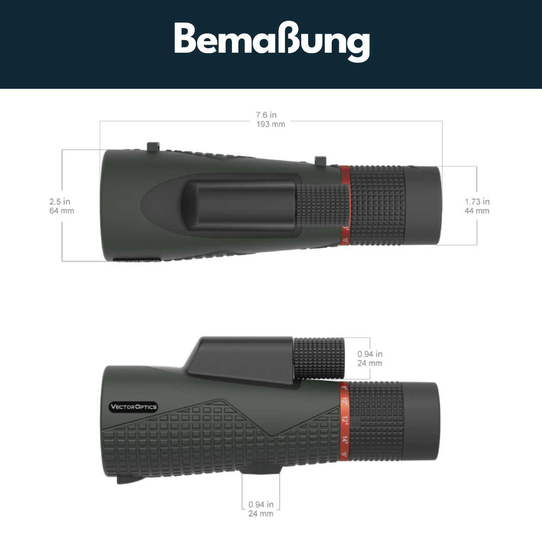 Vector Optics SCMO-04 Forester 8-16x56 ED Monocular