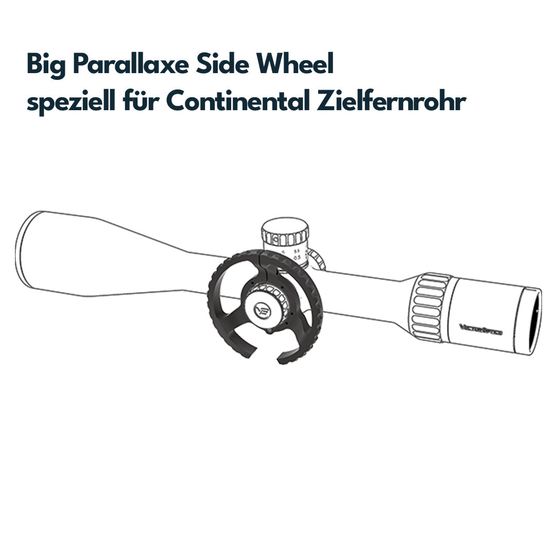 Vector Optics SCCON-SW2 Großes Paralaxenrad für Continental Zielfernrohre Generation II