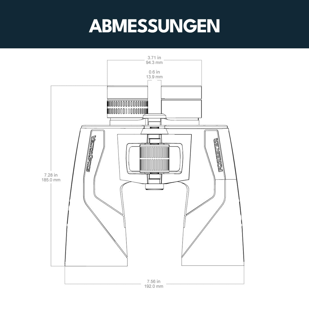Vector Optics SCBO-16 Forester 7x50 Fernglas