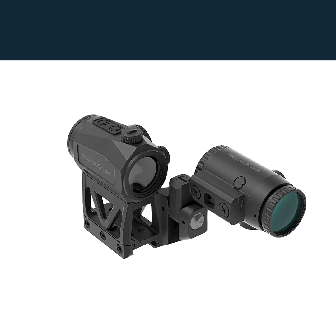 Vector Optics SCRMMK-01 Scrapper 1x25 MRT with Paragon 3x Magnifier Kit