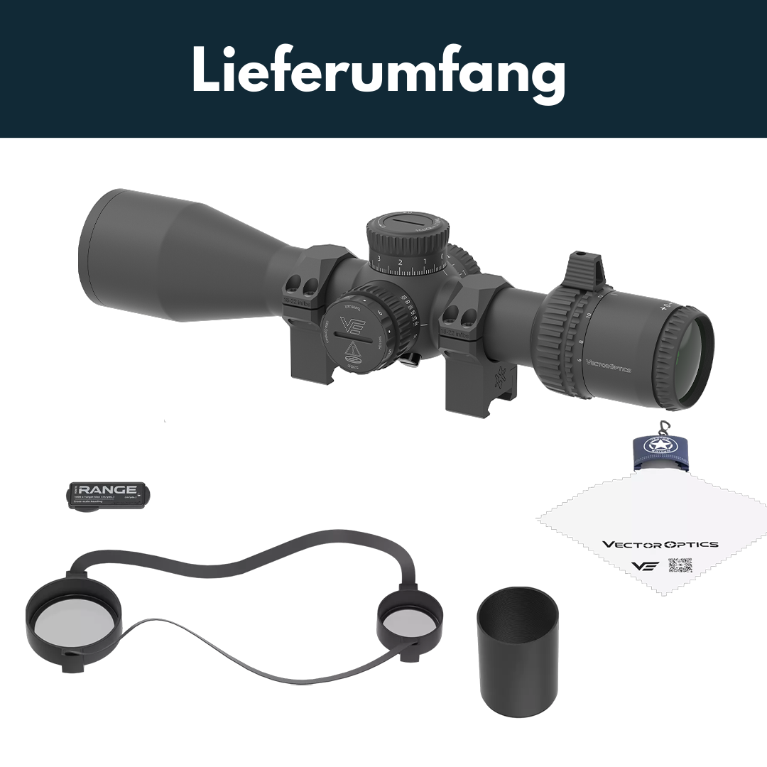 Vector Optics SCFF-89 Veyron GenII 3-12x44 HD DCR FFP