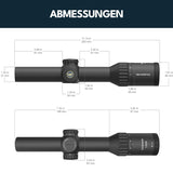 Vector Optics SCOC-44 Continental x6 1-6x24i Fiber