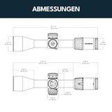 Vector Optics Zielfernrohr SCFF-64 Tauron 3-18x50 FFP GenII