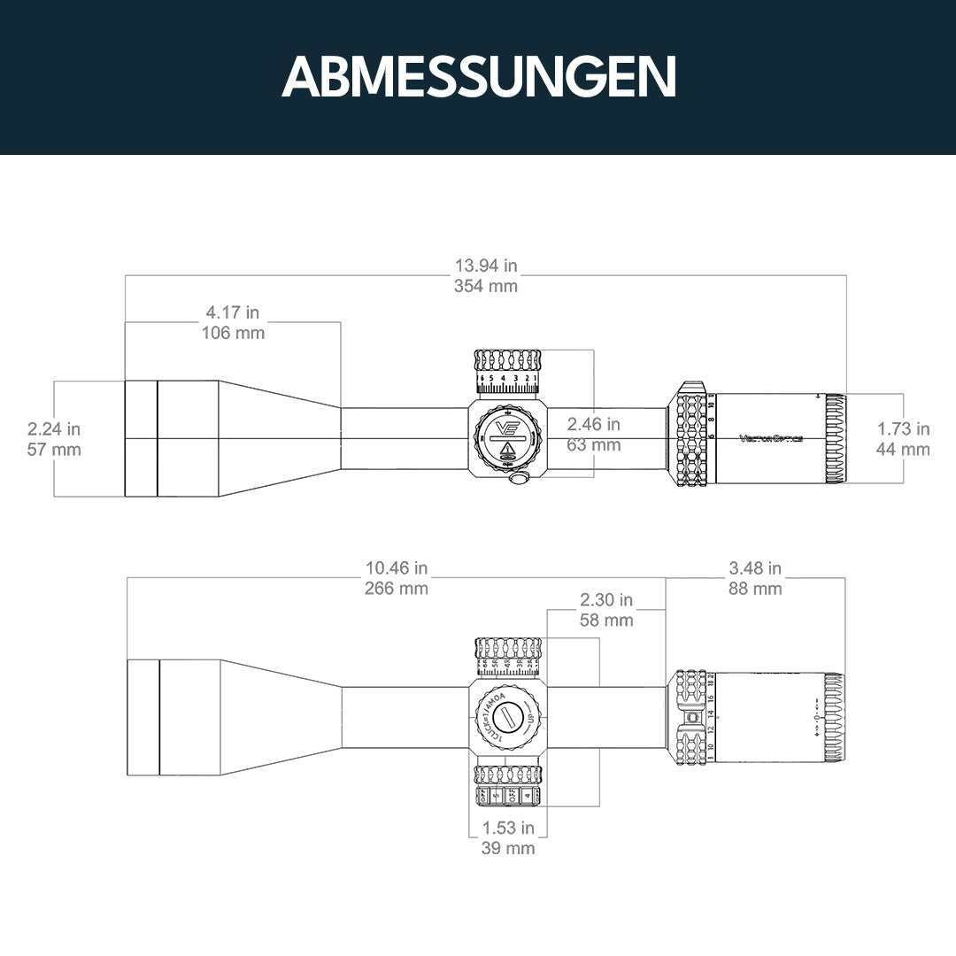 Vector Optics SCOL-60 Sentinel 6-24x50 GenII SFP