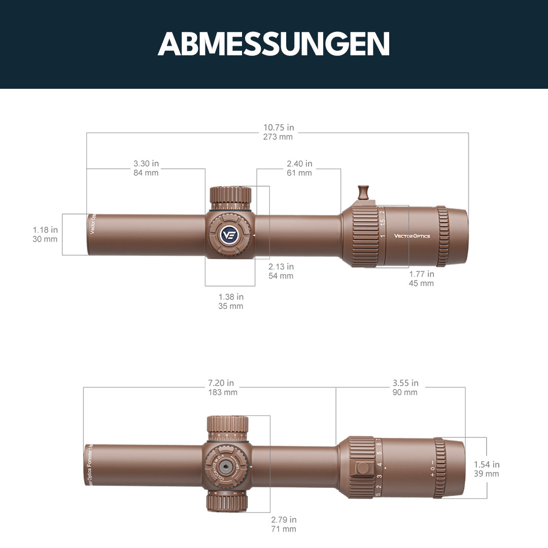 Vector Optics SCOC-39 Forester 1-8x24 SFP FDE – Vector Optics Shop