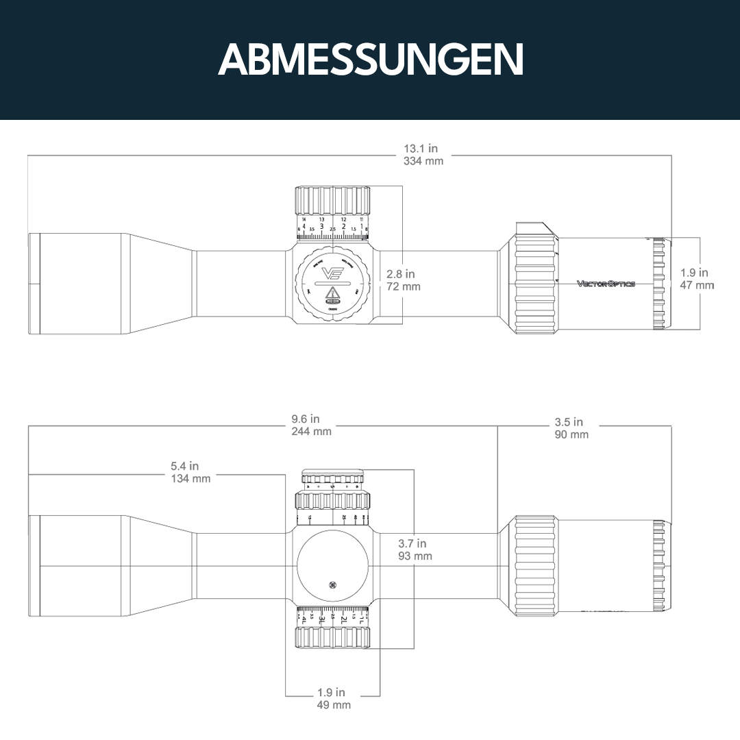 Vector Optics SCFF-79 Tauron 4-16x44 HD MIL FFP