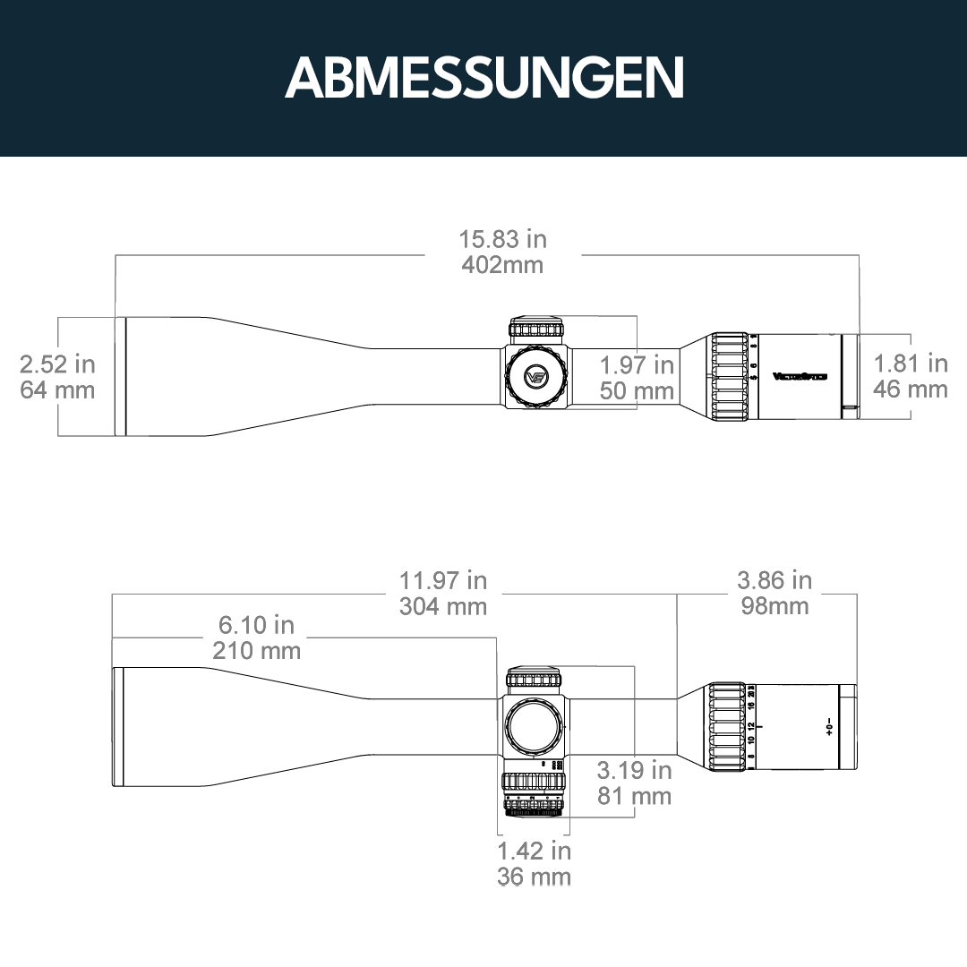 Vector Optics SCOL-66 Continental x6 5-30x56SFP Fiber