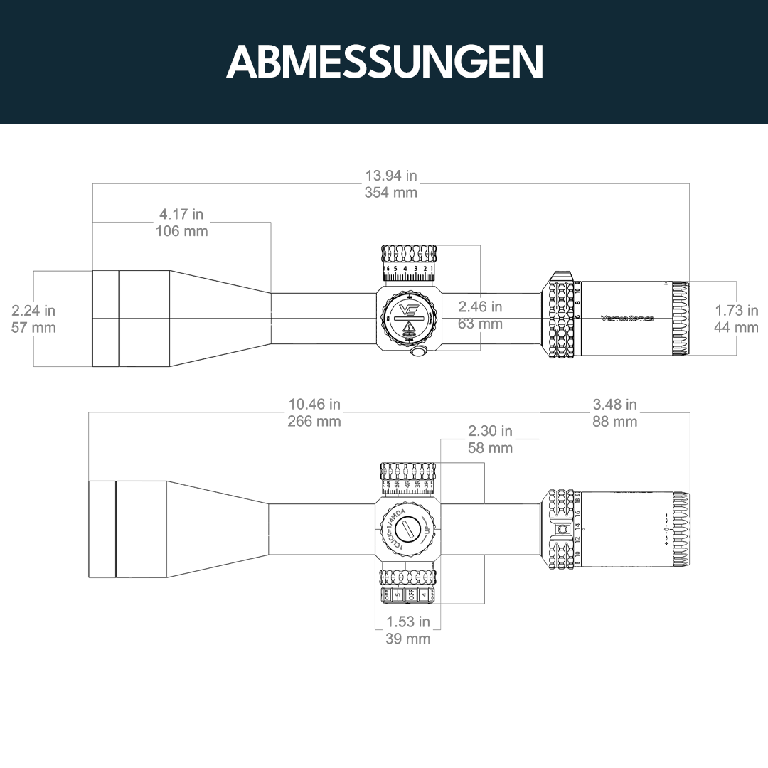 Vector Optics SCOL-61 Sentinel 8-34x56 GenII SFP