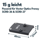 Vector Optics SCRDM-08 Glock Montage für Reflexvisiere mit MOJ (RMR) Footprint