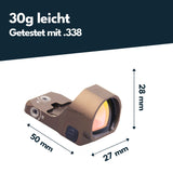 Vector Optics SCRD-59 Frenzy-X 1x22x26 AUT FDE