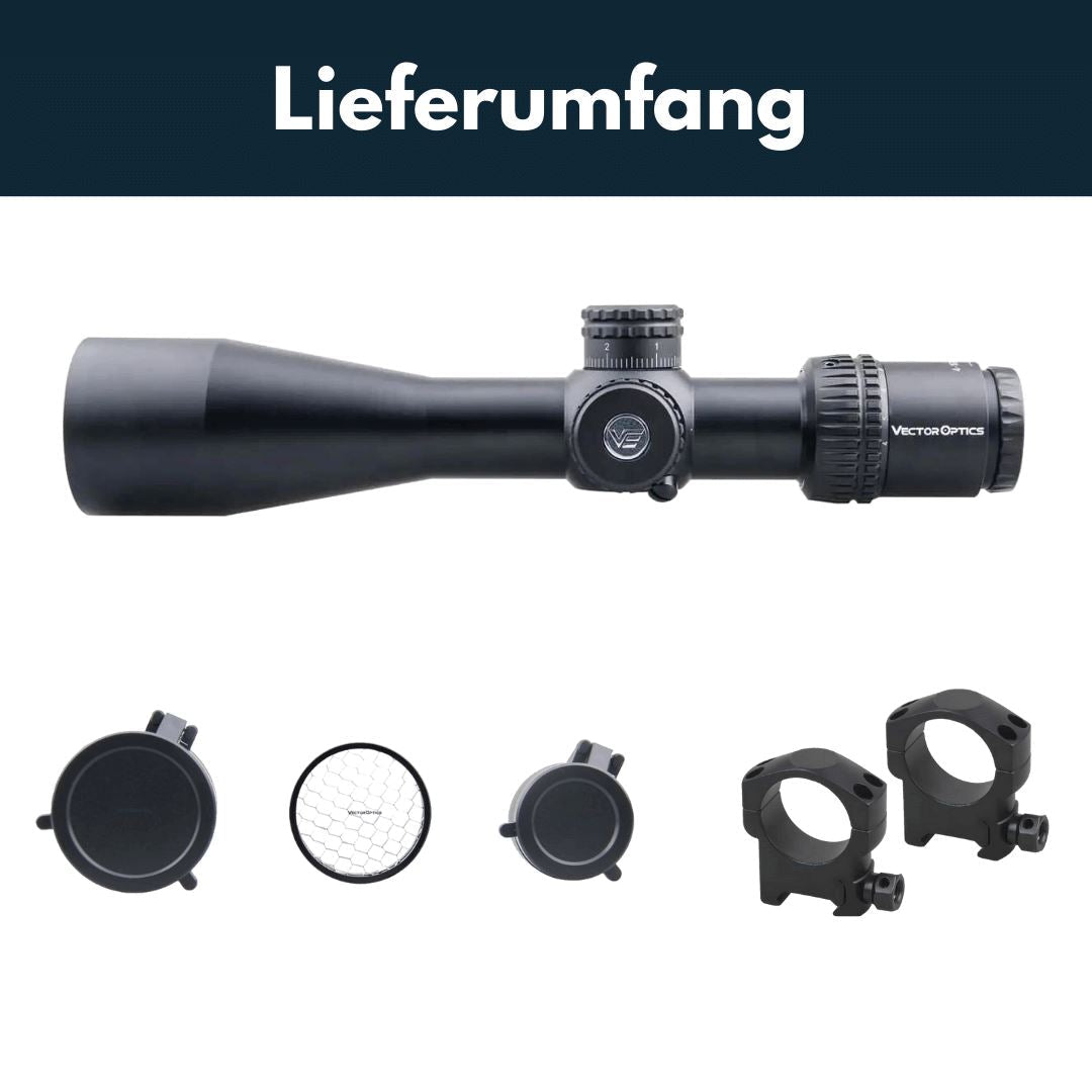 Vector Optics SCFF-22 Veyron 4-16x44FFP 21mm Picatinny