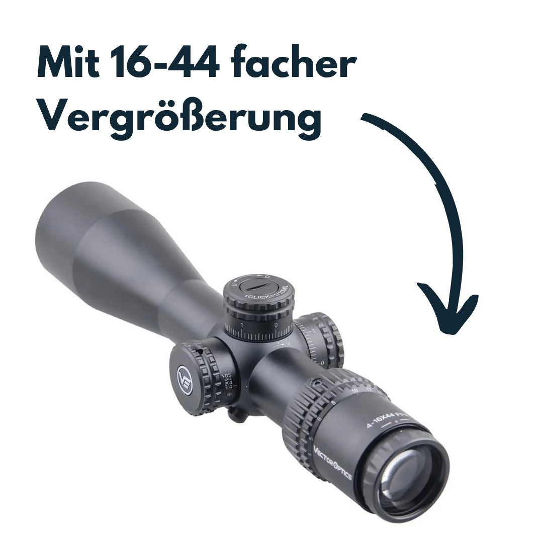 Vector Optics SCFF-22 Veyron 4-16x44FFP 21mm Picatinny