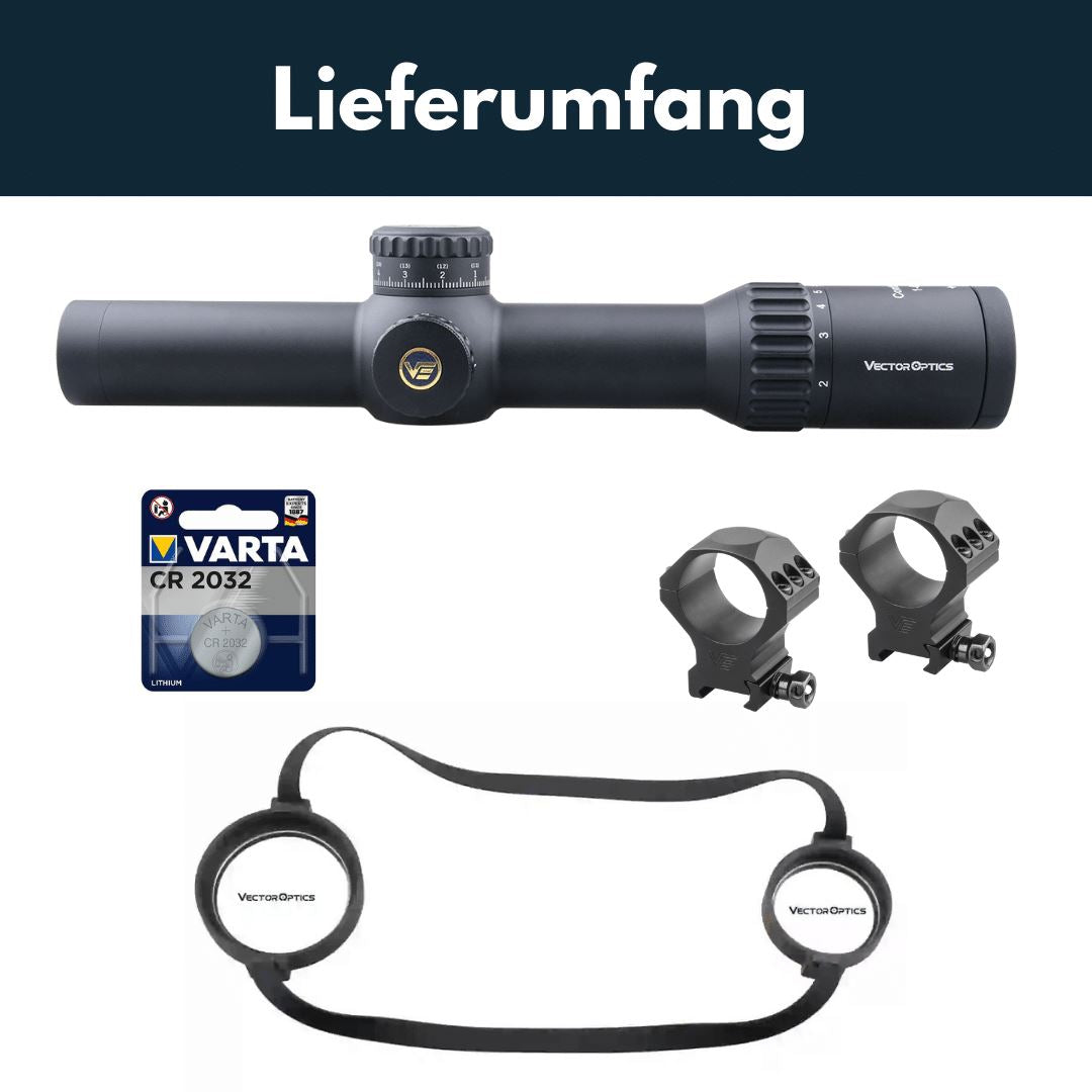 Vector Optics SCFF-31 Continental x6 1-6x28FFP