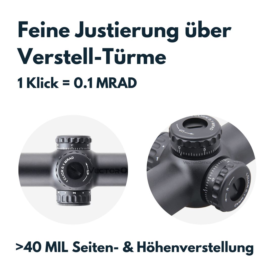 Vector Optics SCOC-T37 Continental x8 1-8x24 ED SFP Tactical