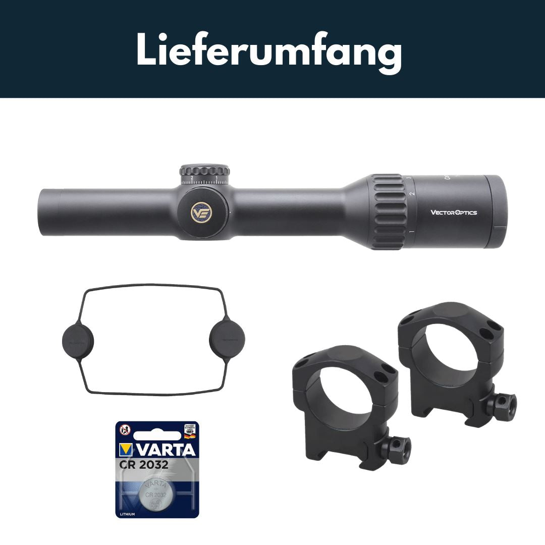 Vector Optics SCOC-T37 Continental x8 1-8x24 ED SFP Tactical