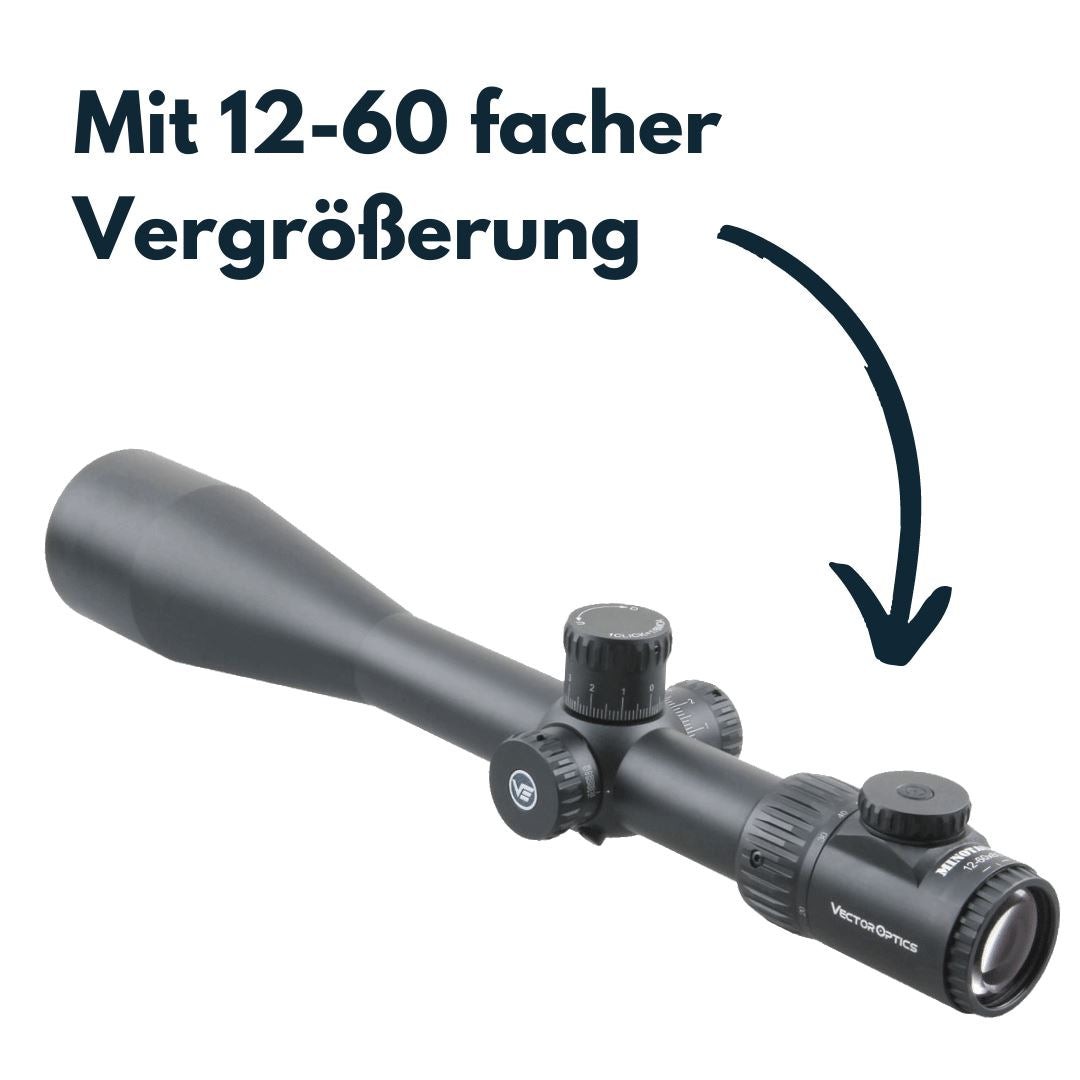 Vector Optics SCOL-37 Minotaur GenII 12-60x60 DOT