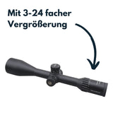 Vector Optics SCOL-T50 Continental x8 3-24x56 ED SFP Tactical