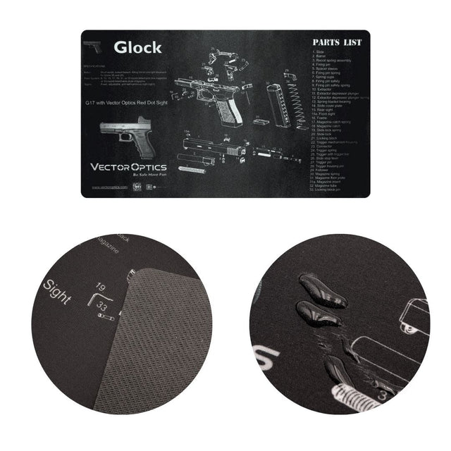 Vector Optics SCBM-02 Glock Reinigungsmatte Waffenpflege Vector Optics 