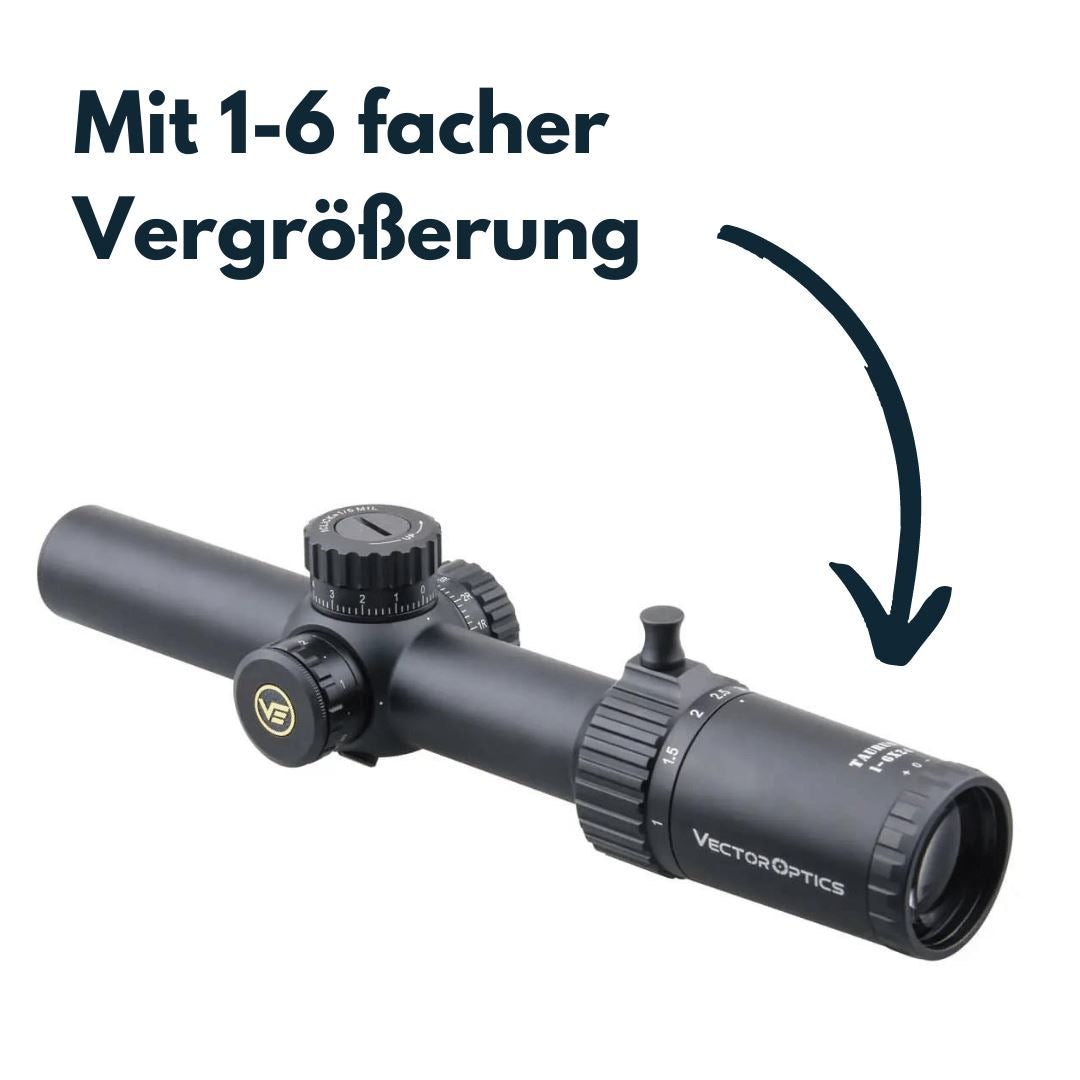 トイガン Vector Optics SCFF-27 Taurus 1-6x24FFP Boutique SCFF 27 Vector Optics Taurus 1-6x24 FFP Scope with