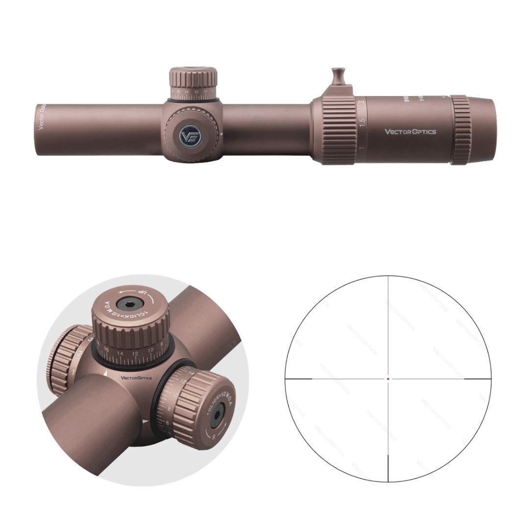 Vector Optics SCOC-32 Forester 1-5x24 GenII Coyote FDE – Vector 